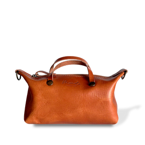 MINIBOLSO BANDOLERA - CUERO ORIGINAL CURTICIÓN VEGETAL