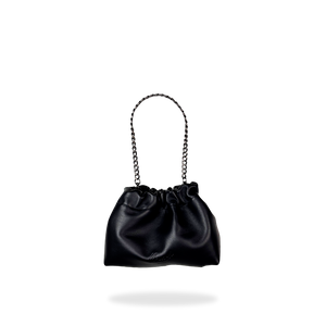 BOLSO NIDO PEQUEÑO - PIEL NAPA TERNERA NEGRO