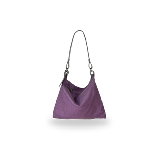 BOLSO TOTE - LONA MORADO